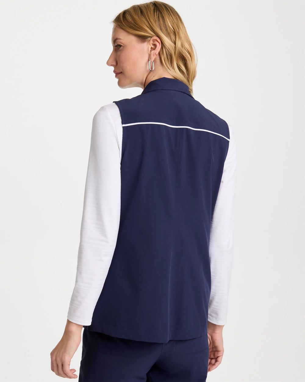 Zenergy® UPF Full Snap Vest | Chico's